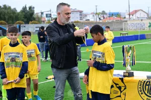 ΑΕΛ Κ14/Τα πανηγύρια της κατάκτησης του πρωταθλήματος (Φώτος)