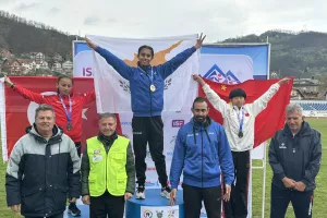 Το πρώτο χρυσό της Κύπρου στην Παγκόσμια Γυμνασιάδα (ISF K15)