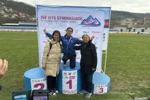 Το πρώτο χρυσό της Κύπρου στην Παγκόσμια Γυμνασιάδα (ISF K15)