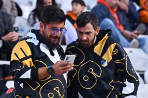 ΕΙΚΟΝΕΣ από τις κερκίδες στο ΓΣΠ