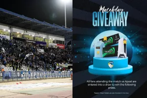 Giveaway... για όσους πάνε με ΑΠΟΕΛ