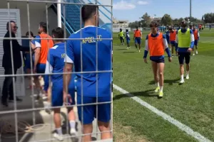 Προπόνηση... με Πετρίδη