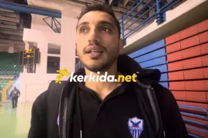 Ηλιάδης στο Kerkida: ''Πανέτοιμοι για την πρόκληση/Η ατμόσφαιρα ήταν εκπληκτική και από τις δύο ομάδες''