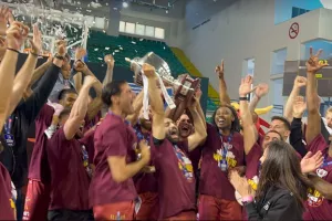 Η στιγμή της απονομής στον Κυπελλούχο Κεραυνό (Βίντεο/Φώτος Kerkida)