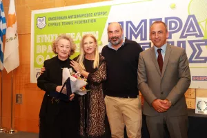 Η Αντιπρόεδρος του ΚΟΑ στην «Ημέρα του Τένις» 