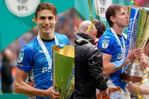 Σήκωσε το τρόπαιο στο Wembley κρατώντας... την Κυπριακή σημαία!