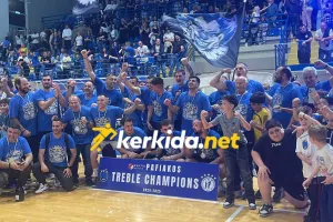 (BINTEO Kerkida/Φώτος) Η απονομή στον Παφιακό