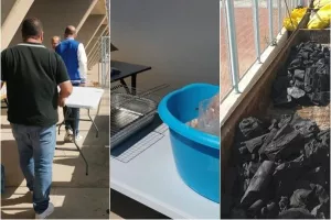 Ετοιμασίες... για το μπάρμπεκιου 
