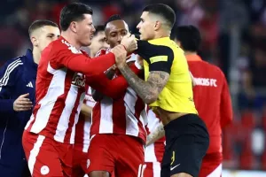 Σήμερα οι απολογίες Ολυμπιακού, ΑΕΚ και Αλμέιδα για τα επεισόδια στο χορτάρι του «Γ. Καραϊσκάκης»