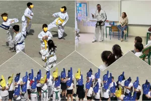 Το Taekwondo δίδαξε αξίες του αθλητισμού στο Δημοτικό Σχολείο Ευρύχου μέσω της ΕΣΔΑ