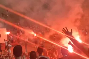 (BINTEO Kerkida) Pyro-show και "πνίγηκαν" οι παίκτες!