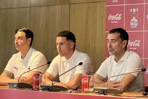 (Φώτος) Η δημοσιογραφική διάσκεψη... ενόψει τελικού κυπέλλου
