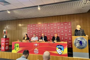 (Φώτος) Η δημοσιογραφική διάσκεψη... ενόψει τελικού κυπέλλου