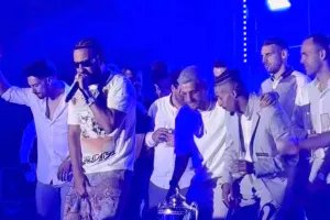 (ΒΙΝΤΕΟ Kerkida) "Ράπαραν" με τον σούπερ σταρ French Montana οι πρωταθλητές 