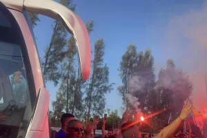 (ΦΩΤΟΣ Kerkida) Στην προπόνηση και "ντόπες"... ενόψει τελικού οι Παφίτες!