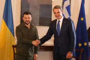 Τηλεφωνική επικοινωνία Μητσοτάκη - Ζελένσκι