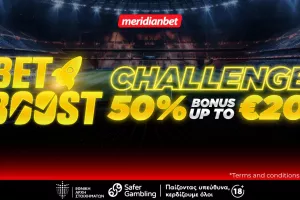 Bet Boost Challenge: Επιστροφή 50% και μία ευκαιρία που δεν πρέπει να πάει χαμένη! 