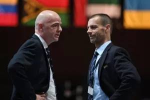 Αποχώρησε ο Τσέφεριν από το συνέδριο της FIFA λόγω καθυστέρησης του Ινφαντίνο!