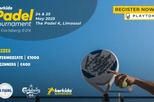 Έρχεται το Kerkida Padel Tournament by Carlsberg 0.0%! - Κλείσε τη θέση σου!