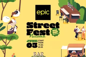 Epic Street Fest Summer Edition/Το πιο επικό πάρτι του καλοκαιριού επιστρέφει στο νέο hot spot της Λευκωσίας!