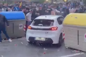 Σκηνές τρόμου έξω από το γήπεδο της Εσπανιόλ!