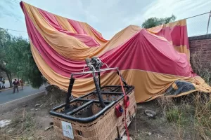 Αερόστατο συνετρίβη στην περιοχή των πυραμίδων στο Μεξικό, 12 άτομα τραυματίστηκαν