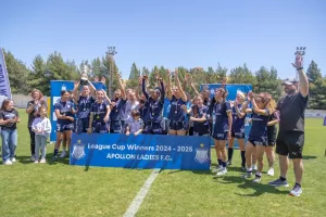 (Βίντεο/Φώτος) Κατέκτησε και το League Cup η Απόλλων Ladies