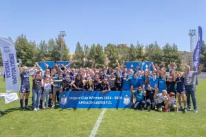 (Βίντεο/Φώτος) Κατέκτησε και το League Cup η Απόλλων Ladies