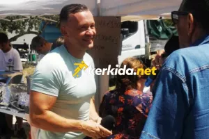 Πριν τη φιέστα, στο φεστιβάλ ψαριού ο Λομάκιν! (ΦΩΤΟΣ Kerkida)