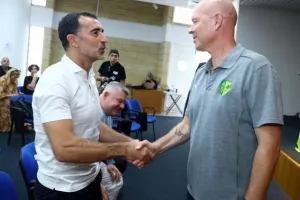 (Φώτος) Η δημοσιογραφική διάσκεψη... ενόψει τελικού κυπέλλου