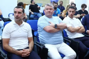 (Φώτος) Η δημοσιογραφική διάσκεψη... ενόψει τελικού κυπέλλου