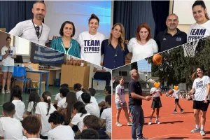 Επίσκεψη με… μπασκετικό αέρα (Φώτος)