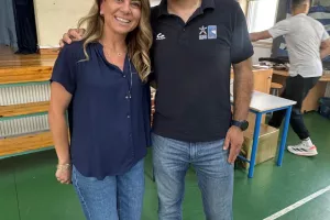 Επίσκεψη με… μπασκετικό αέρα (Φώτος)