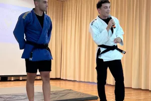 ΕΣΔΑ και Judo έστειλαν δυνατό μήνυμα για το «Ευ Αγωνίζεσθαι» στο Δημοτικό Σχολείο Ταμασού (φώτος)