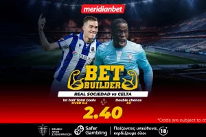 Σοσιεδάδ-Θέλτα: Ένα bet builder που έχει σούπερ απόδοση! - Πάρε το μπόνους σου με μία κίνηση
