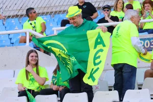 Οι ΑΕΚτζήδες στο ΓΣΠ (Φώτος)