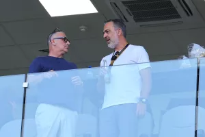 Στο προεδρικό box ο Κρις Παναγιώτου 