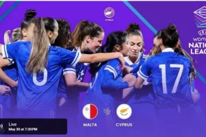 Δείτε ζωντανά τον αγώνα της Εθνικής Γυναικών στη Μάλτα!