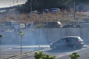 Για λίγο αναστάτωση και... δακρυγόνα! (ΦΩΤΟΣ kerkida) 