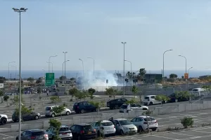 Για λίγο αναστάτωση και... δακρυγόνα! (ΦΩΤΟΣ kerkida) 