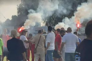 (ΦΩΤΟΣ) Eξάρα και πανηγυρική άνοδος για Α.Σ Μανδριών 