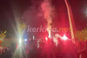 Εντυπωσιακή ατμόσφαιρα... οι Παφίτες! (Βίντεο Kerkida)