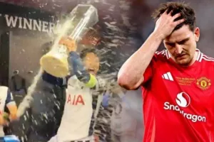 Οι παίκτες της Τότεναμ άλλαξαν το «Freed from desire» σε… «f…ck you Maguire»!