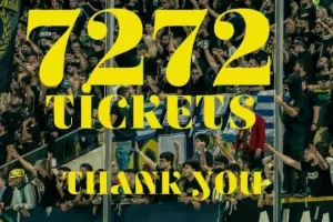 Έφτασαν στα 7272 οι ΑΕΚτζήδες!