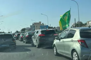 Αναχώρησαν για ΓΣΠ/ Οι δρόμοι... στο κίτρινο και πράσινο! (Φώτος Kerkida)