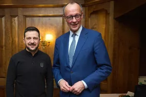 Ο Ζελένσκι συνεχάρη τον Φρίντριχ Μερτς για την εκλογή του στην καγκελαρία της Γερμανίας