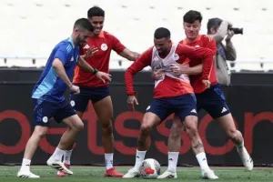 Η τελευταία προπόνηση των ερυθρόλευκων