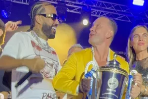 O French Montana... συνεχάρη την Πάφο!