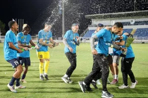 (Βίντεο/Φώτος Kerkida) Η απονομή... στην νταμπλούχο Πάφο Κ19