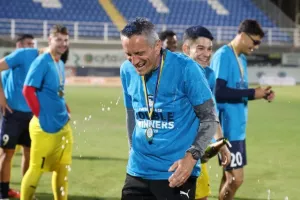(Βίντεο/Φώτος Kerkida) Η απονομή... στην νταμπλούχο Πάφο Κ19